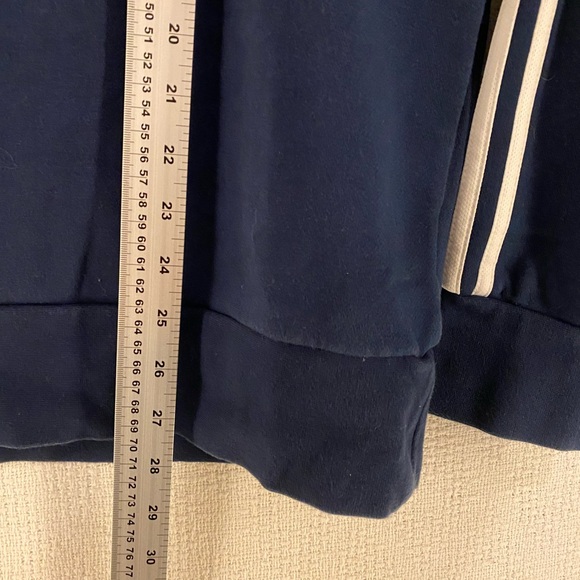Navy Blue Adidas Sweater Crewneck Size Medium - Picture 4 of 6